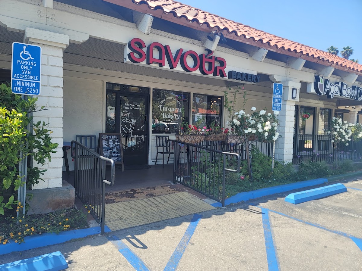 The Savour Bakery storefront on Marguerite Pkwy in Mission Viejo